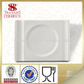 customized cheap italian ceramic dinnerware set , square ceramic plate dish
